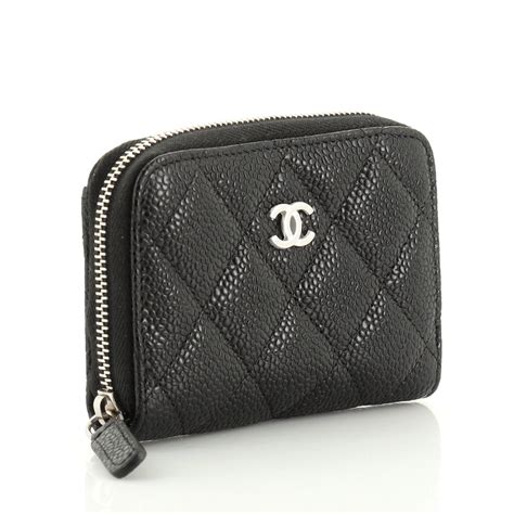 chanel coin pouch caviar|Chanel Purple Quilted Caviar Zip Around Coin Wallet Purse Light .